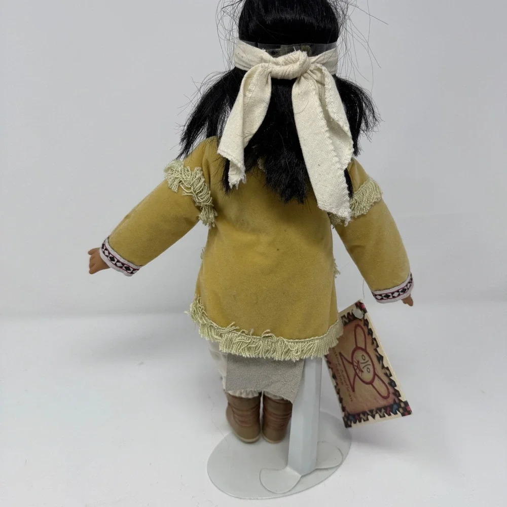 Native American Doll Shadow Cougar‎ Apache Brave Collector Doll with Tag
